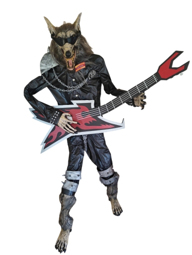 Werwolf mit Gitarre [185cm]