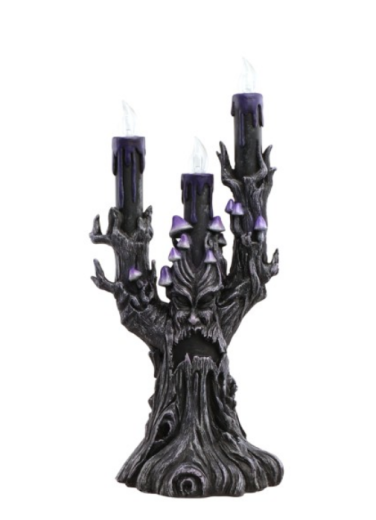 Kerzenhalter "Baum mit Pilzen" [30cm]