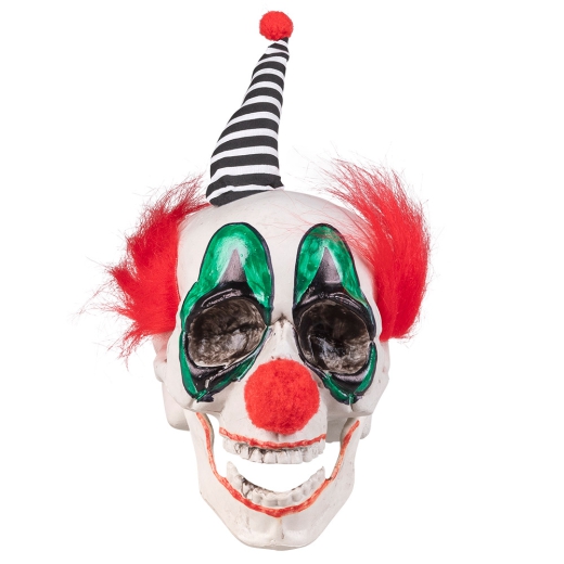 Schädel "Clown" [18cm]
