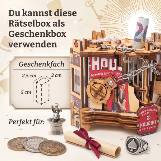 Cluebox - Houdini's Magic Escape