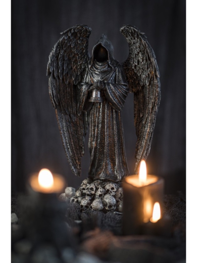 Statue "Sensenmann mit Flügel" [31cm]