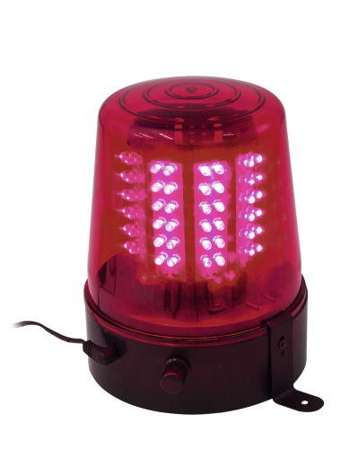 LED Polizeilicht, rot mit 108 LEDs