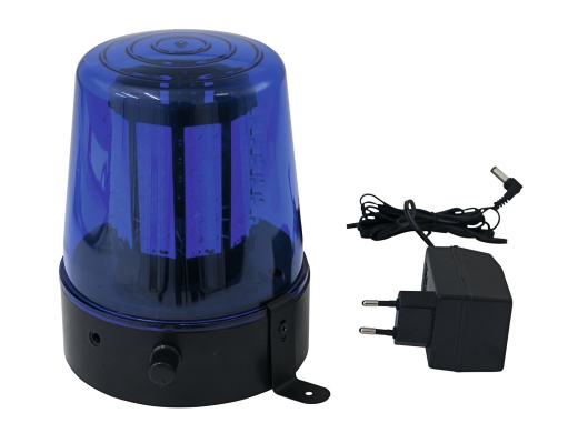LED Polizeilicht, blau mit 108 LEDs