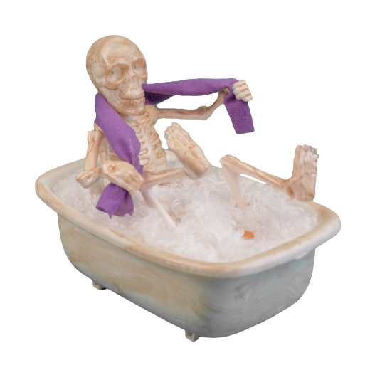 Skelett in der Badewanne [27cm]