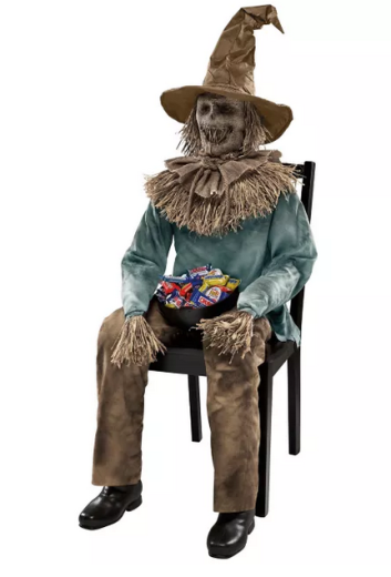 Sitting Scarecrow [137cm] -Scary Edition