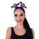 Lila Fledermaus Kopfschmuck | Haarreif