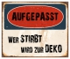 Schild "DEKO" 42x35cm
