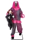 Clown mit zappelndem Mädchen [182cm]