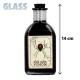 Glasflasche "Black Widow" [14cm]