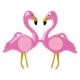 Brille "Flamingo"