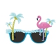 Brille "Palmen und Flamingo"