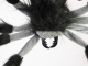Spinne am Faden, grau-schwarz [60cm]