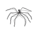 Spinne XL, grau [230cm]