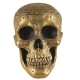 Schädel, gold [20cm]