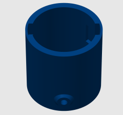 Adapter Nebelmaschine auf Figur [Datei]