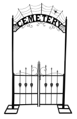 Torbogen "Cemetery", Metal [270cm]