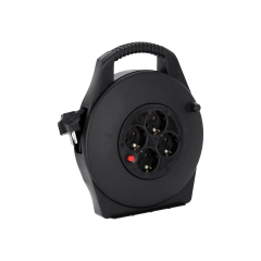 Kabeltrommel 4-Fach Schuko, 10m