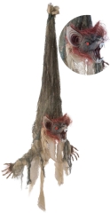 Halloween Fledermaus "BAT", grau [95cm]