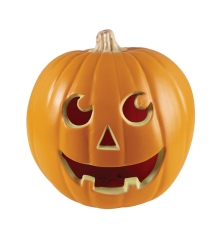 Kürbis "Light-up", rund [23cm]