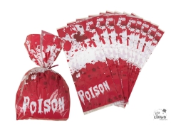 Tüten &quote;Poison&quote; für Süsses [10x24cm]