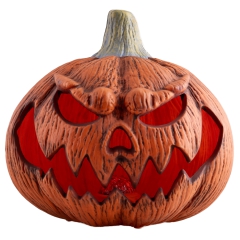 Kürbis mit Licht, lachend [44cm]