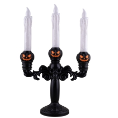 Kerzenständer mit Kürbis [41cm]