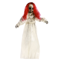 Geisterpuppe mit rotem Haar [100cm]