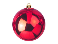 Weihnachtskugel XXL, rot [30cm]