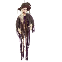 Hängefigur Hexe, lachend [170cm]