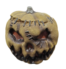 Kürbis mit Flammenlicht [36x30x34cm]