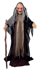 Hexe mit Stab [160cm] -DEMO-