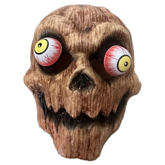 Maske "Zombie" mit beweglichen Augen