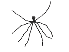 Spinne XL, grau [230cm]
