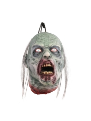 Abgetrennter Zombie Kopf, grau [25cm]