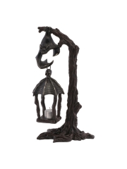 Kerzenhalter "Fledermaus am Ast" [37cm]