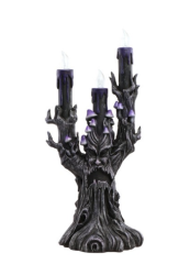 Kerzenhalter "Baum mit Pilzen" [30cm]