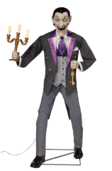 Vampir mit Leuchter [183cm]