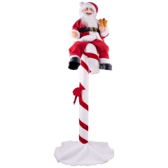 Zuckerstange mit Weihnachtsmann [140cm]