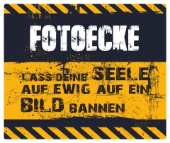 Schild "FotoEcke" 42x35cm