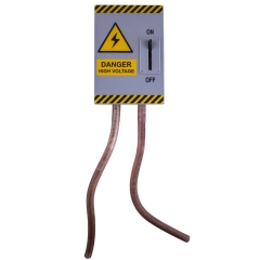 Hochspannungskasten, amimiert [70cm]