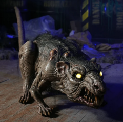 Ratte "Dörte" mit beleuteten Augen [210cm]